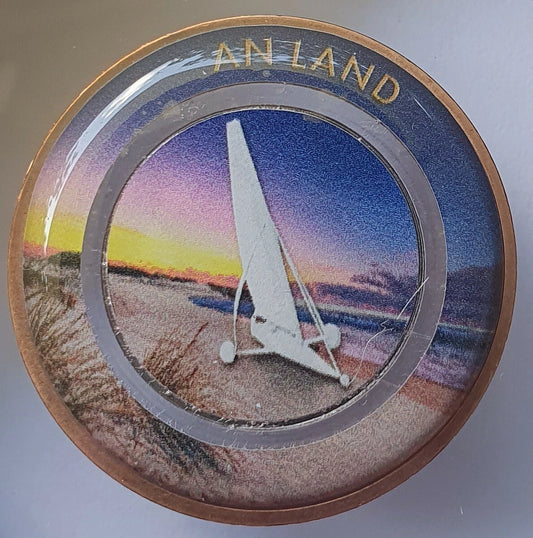 10 EURO MÜNZE - AN LAND 2020 - POLYMERRING - KOLORIERT