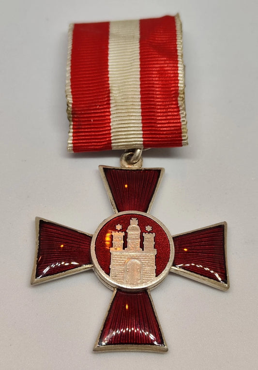 HANSEATENKREUZ ORDEN / HMBURG 1914 - AN EINZELSPANGE - ORDEN