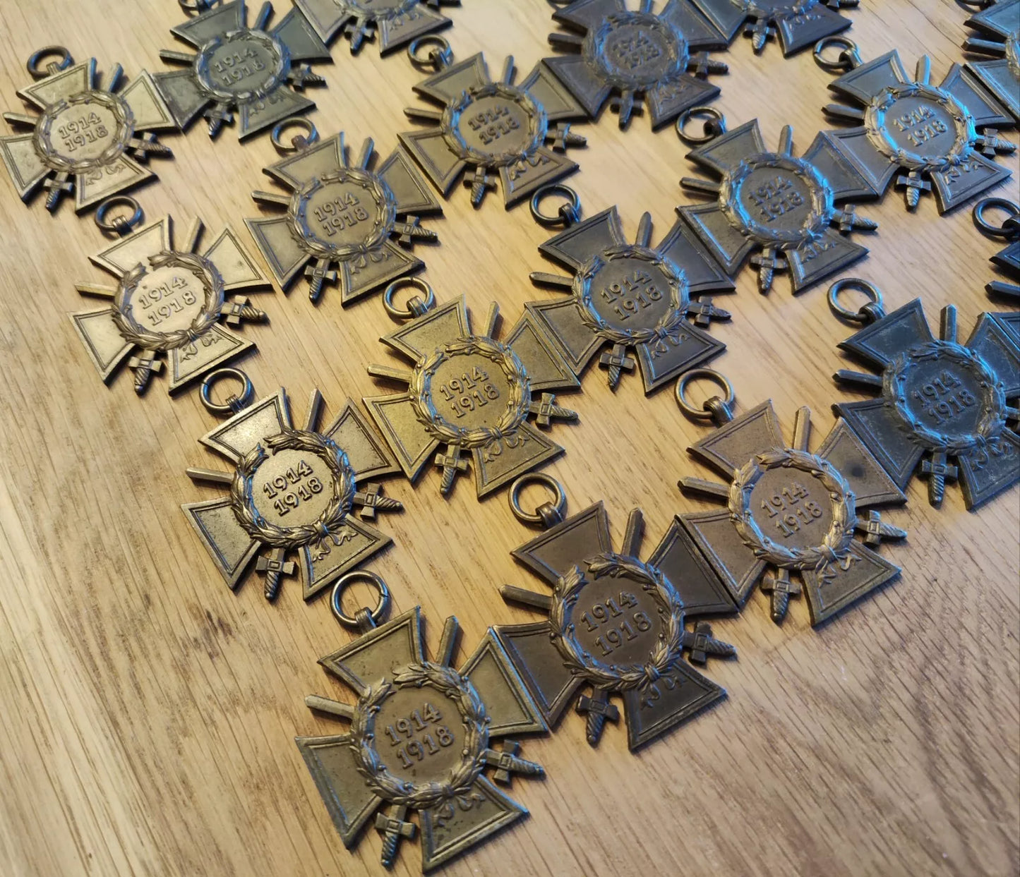 1 x FRONTKÄMPFERKREUZ  1914/1918 - ORDEN
