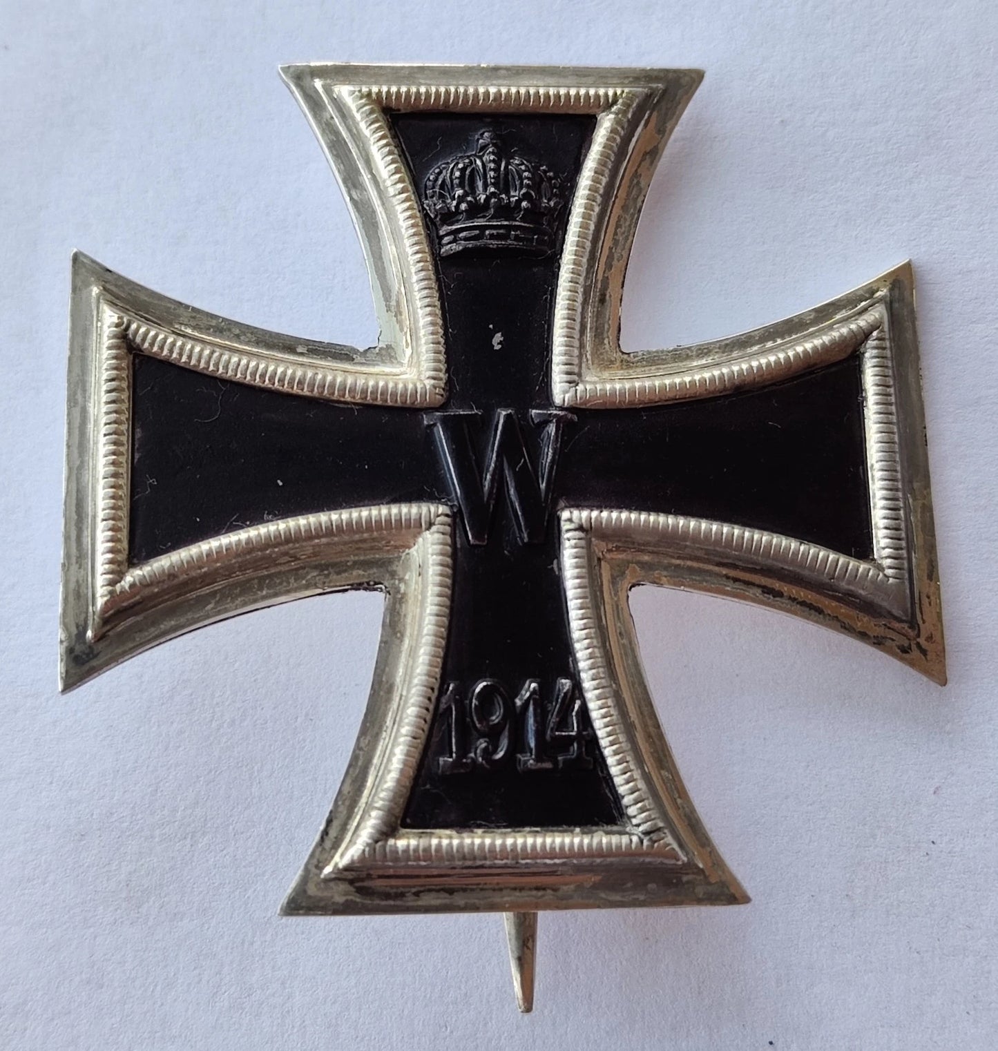 EISERNES KREUZ - 1. KLASSE 1914 - HERSTELLER KO - MIT ETUI - ORDEN