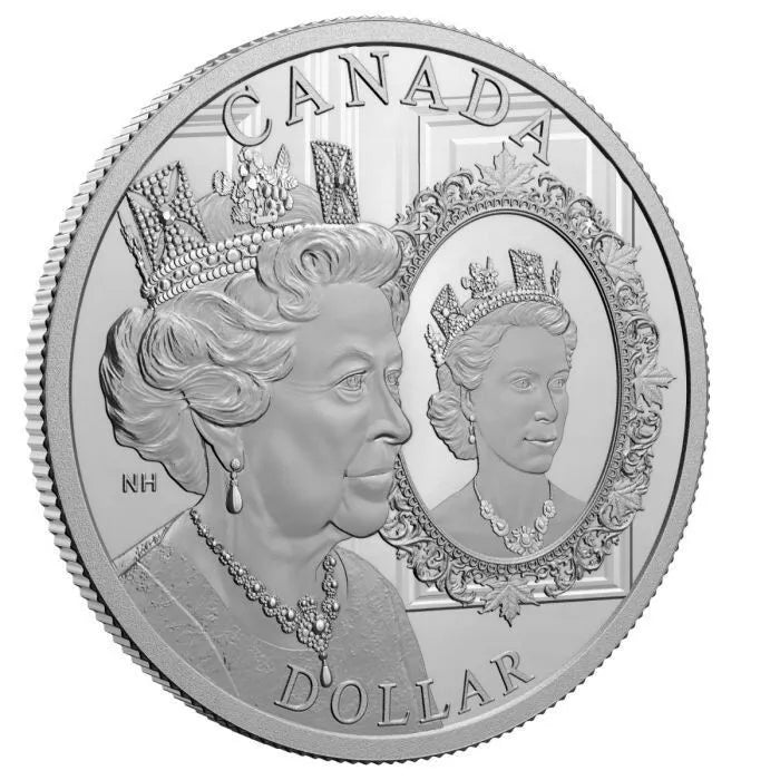 SILBERMÜNZE - QUEEN ELIZABETH II. 2022 - SELTEN