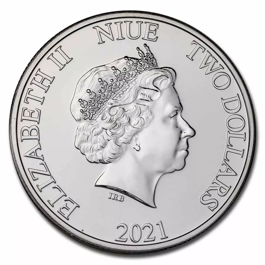 1 UNZE 999 SILBER - KÖNIG DER LÖWEN / WALT DISNEY - SILBERMÜNZE