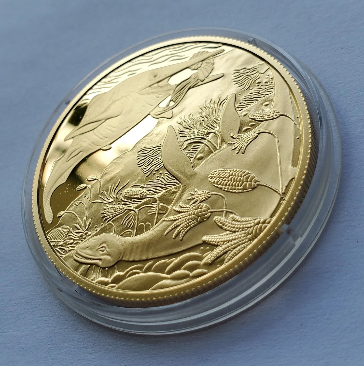 20 Euro Münze - Österreich - Leben im Wasser 2013 - Proof - 24 Karat vergoldet