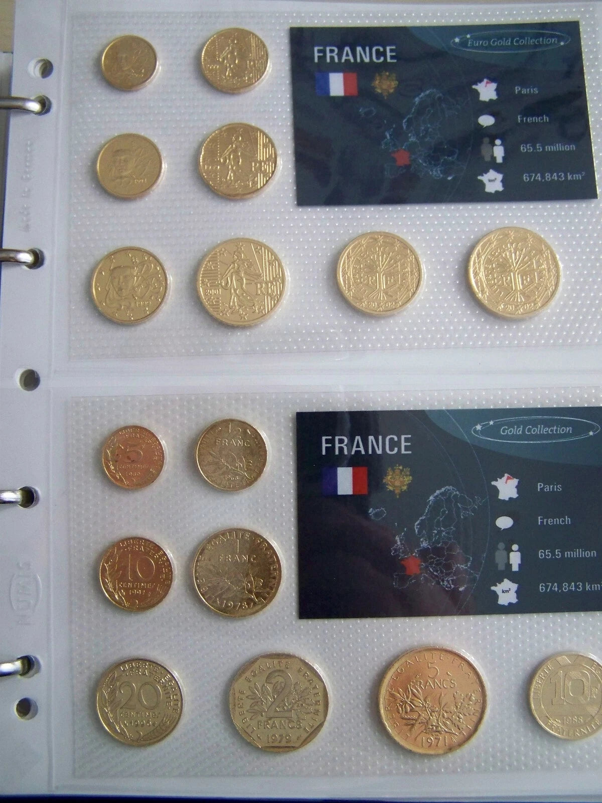 32 KMS - VOR EURO & EURO MÜNZEN - EUROPA - 24 KARAT VERGOLDET