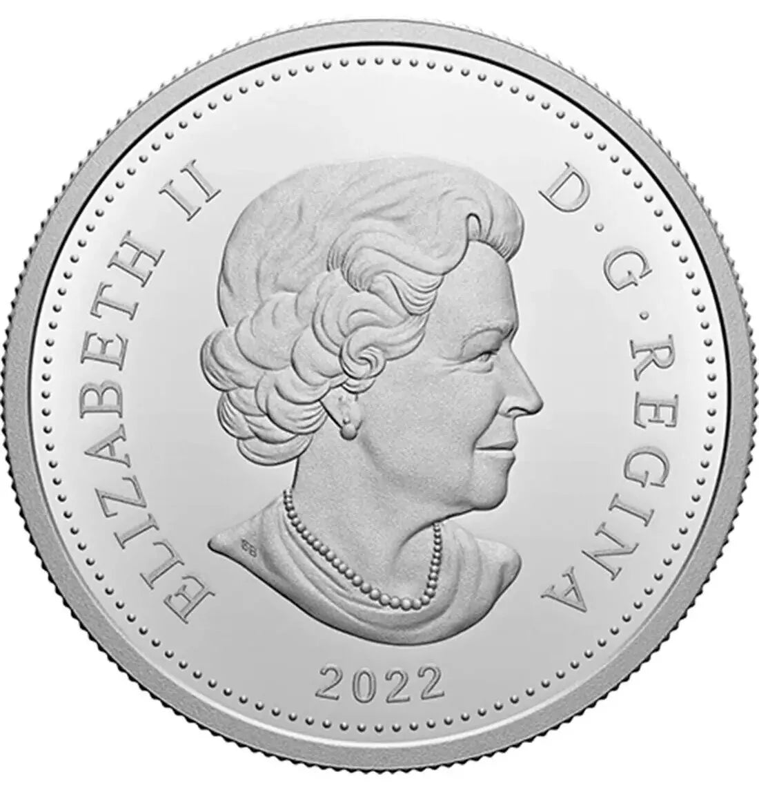 SILBERMÜNZE - QUEEN ELIZABETH II. 2022 - SELTEN