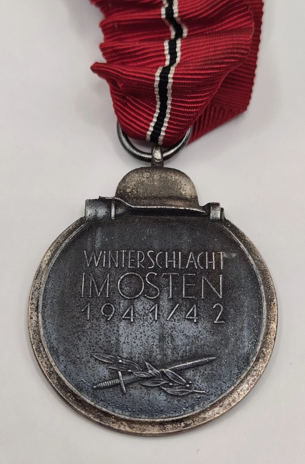 MEDAILLE - WINTERSCHLACHT IM OSTEN 1941/42 - MIT BANDABSCHNITT - ORDEN