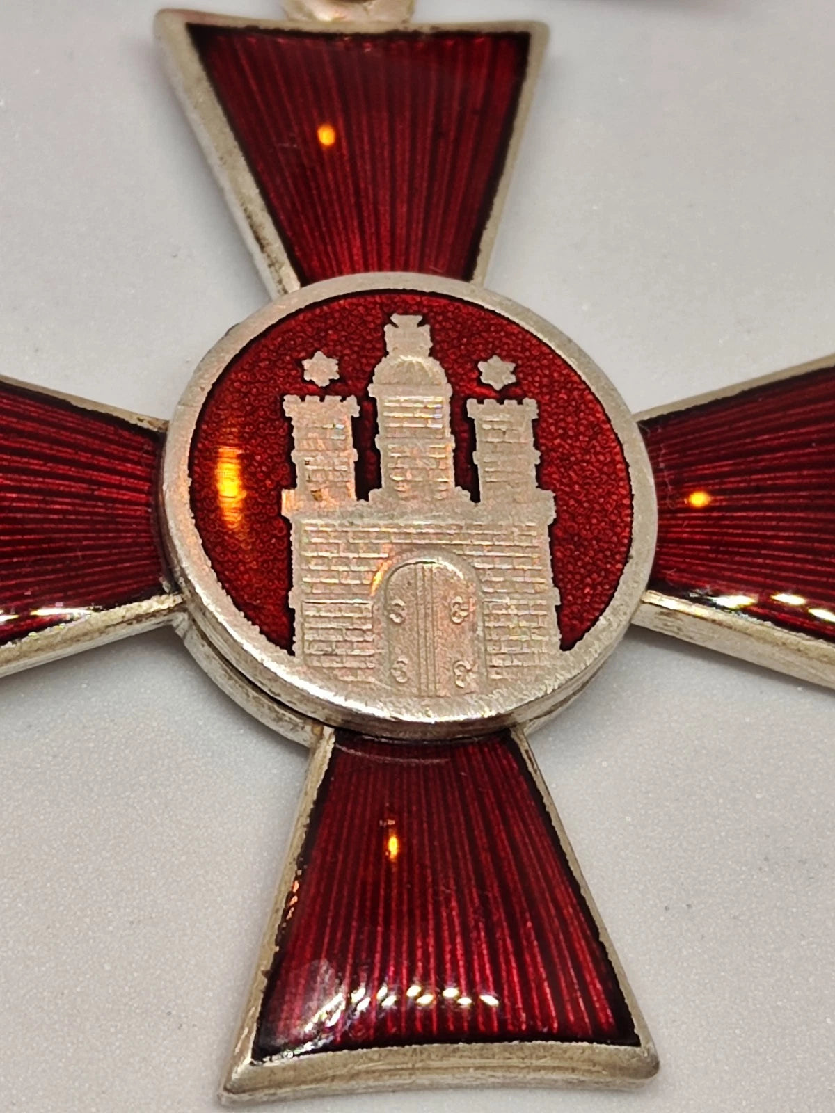 HANSEATENKREUZ ORDEN / HMBURG 1914 - AN EINZELSPANGE - ORDEN