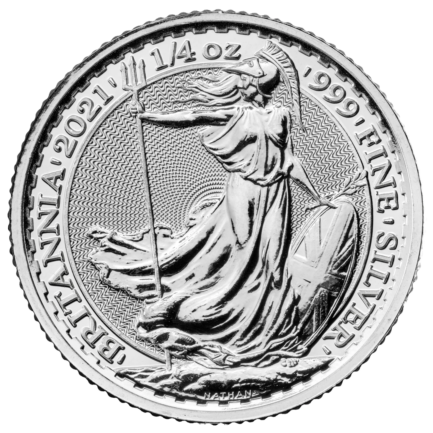 1/4 UNZE 999 SILBER - BRITANNIA 2021 - SILBERMÜNZE