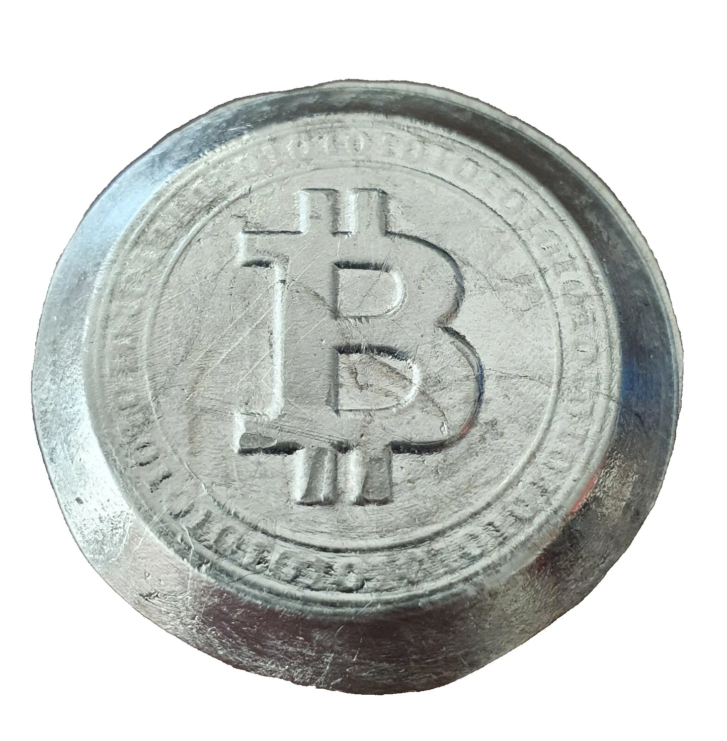 1 UNZE INDIUM - BITCOIN - INDIUMBARREN - SELTEN