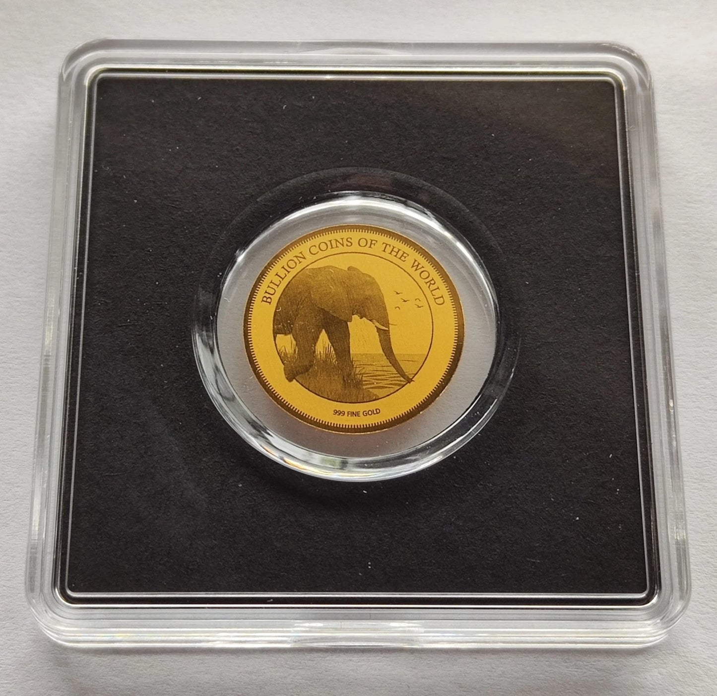 1/500 UNZE GOLD - AFRIKA ELEFANT - GOLDMÜNZE