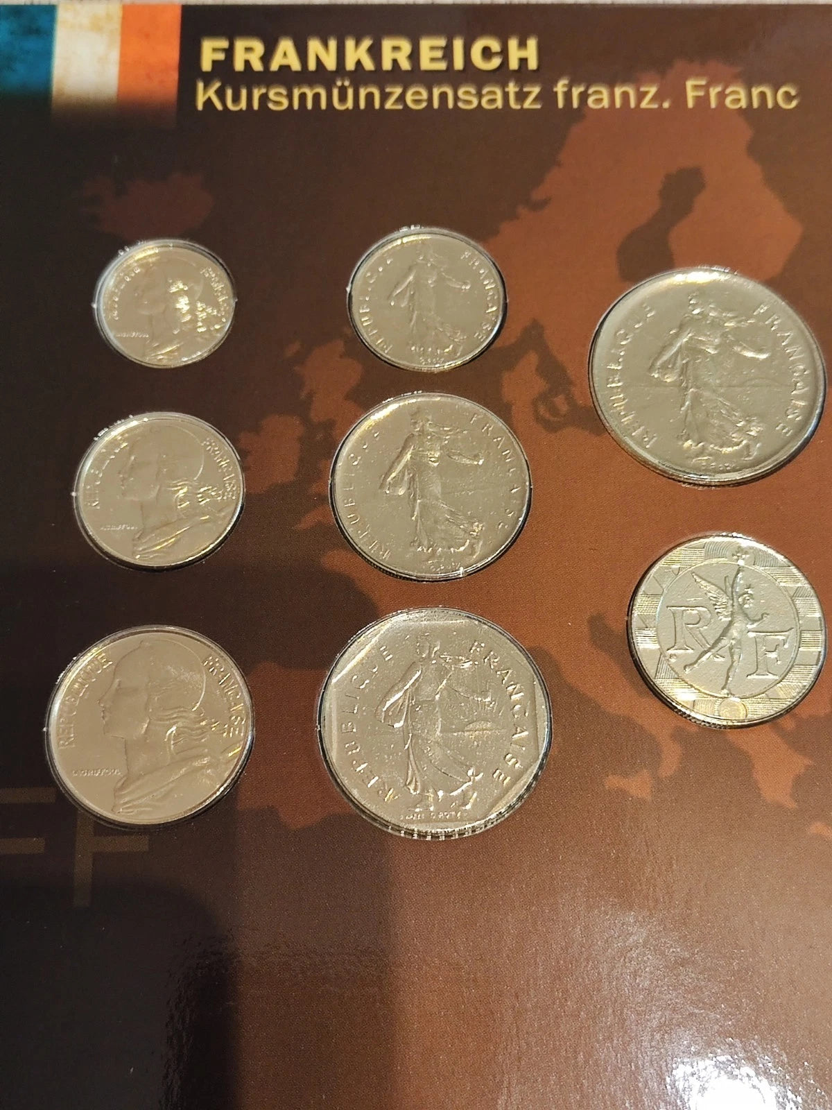 16 KMS - VOR EURO & EURO MÜNZEN - EUROPA - 24 KARAT VERGOLDET