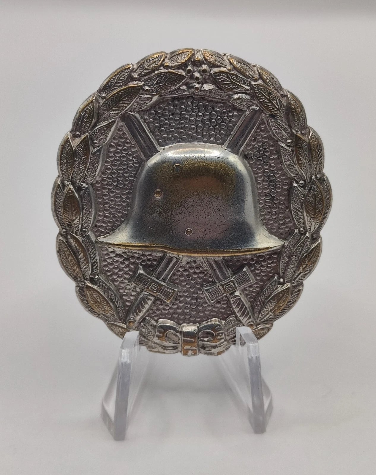 VERWUNDETENABZEICHEN SILBER 1914 - OTTO SCHICKLE / PFORZHEIM - ORDEN