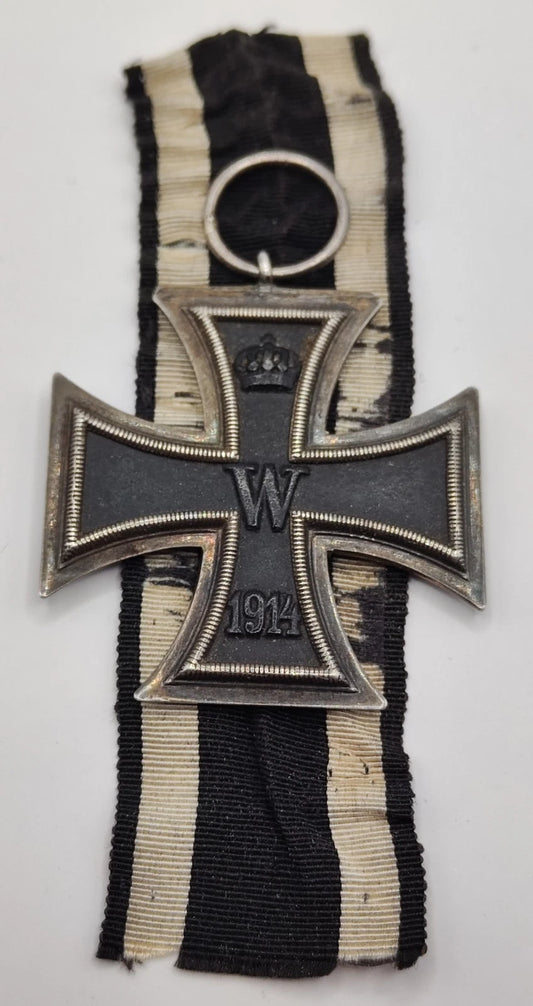 EISERNES KREUZ - 2. KLASSE 1914 - MIT BANDABSCHNITT - ORDEN