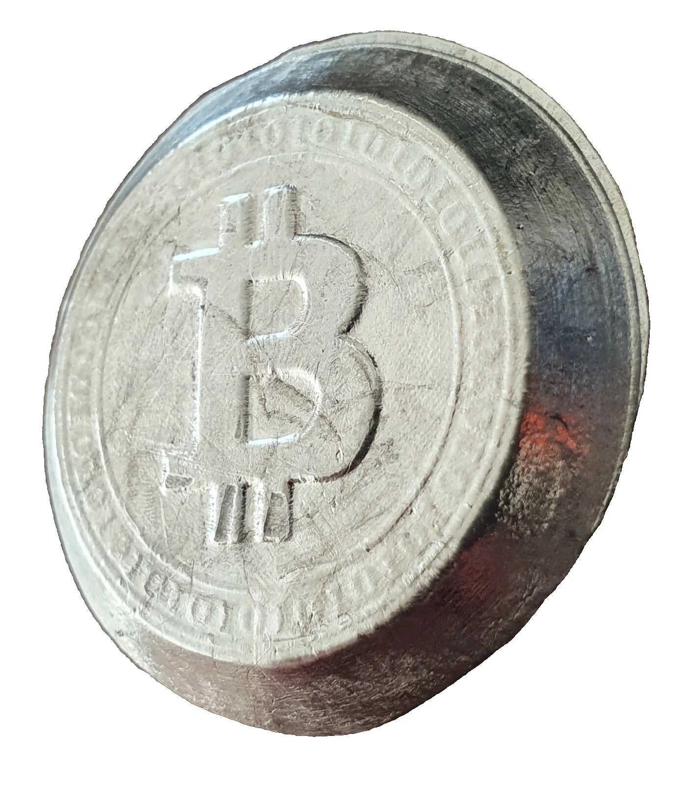1 UNZE INDIUM - BITCOIN - INDIUMBARREN - SELTEN