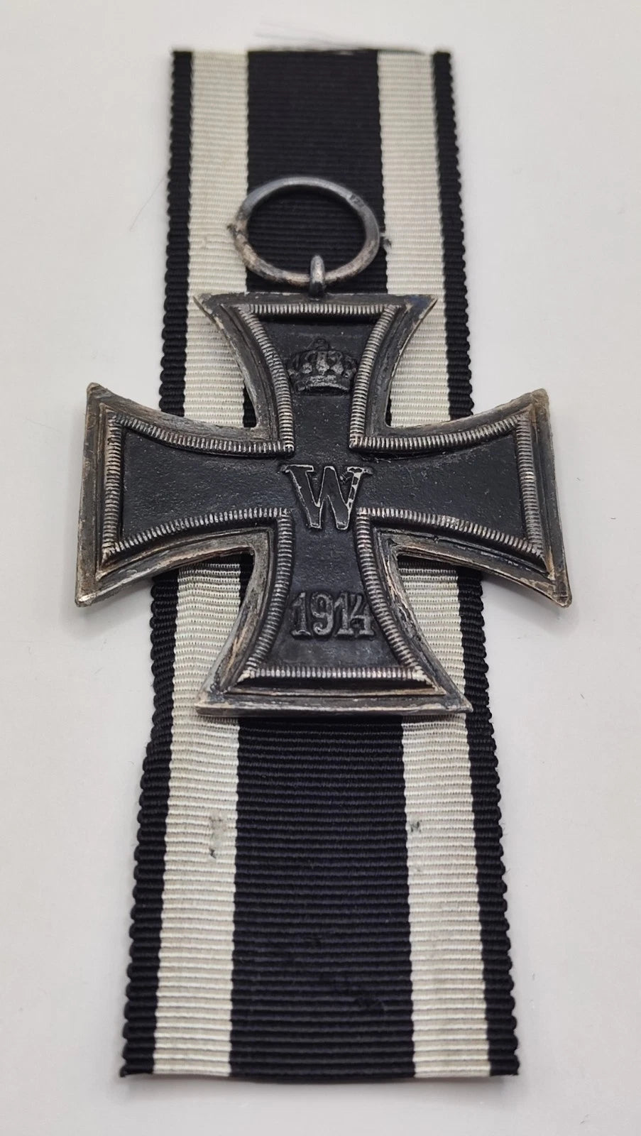 EISERNES KREUZ - 2. KLASSE 1914 - HERSTELLER FR - MIT ETUI & BAND