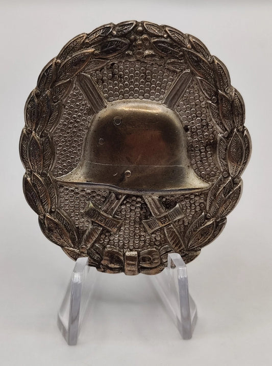 VERWUNDETENABZEICHEN SILBER 1914 - OTTO SCHICKLE / PFORZHEIM - ORDEN