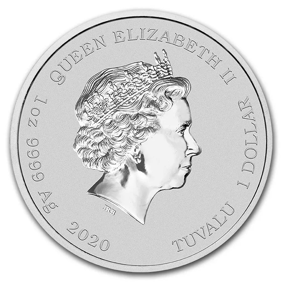 1 UNZE 999 SILBER - KRUSTY / THE SIMPSONS - SILBERMÜNZE