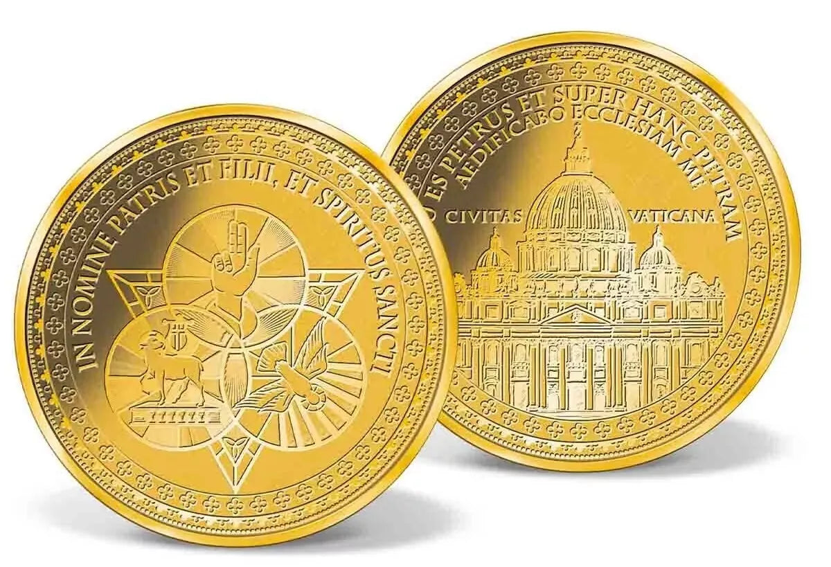 1/200 UNZE GOLD - HEILIGE DREIFALTIGKEIT / PETERSDOM / VATIKAN