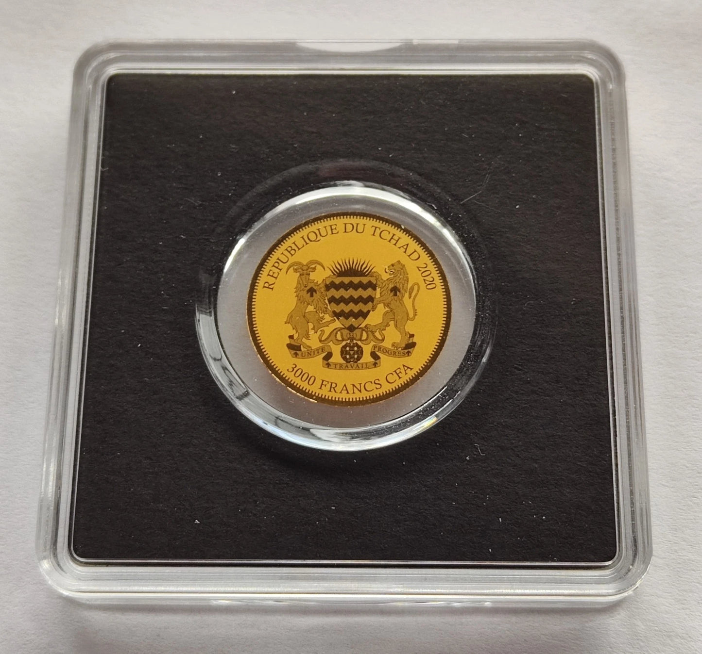 1/500 UNZE GOLD - AFRIKA ELEFANT - GOLDMÜNZE