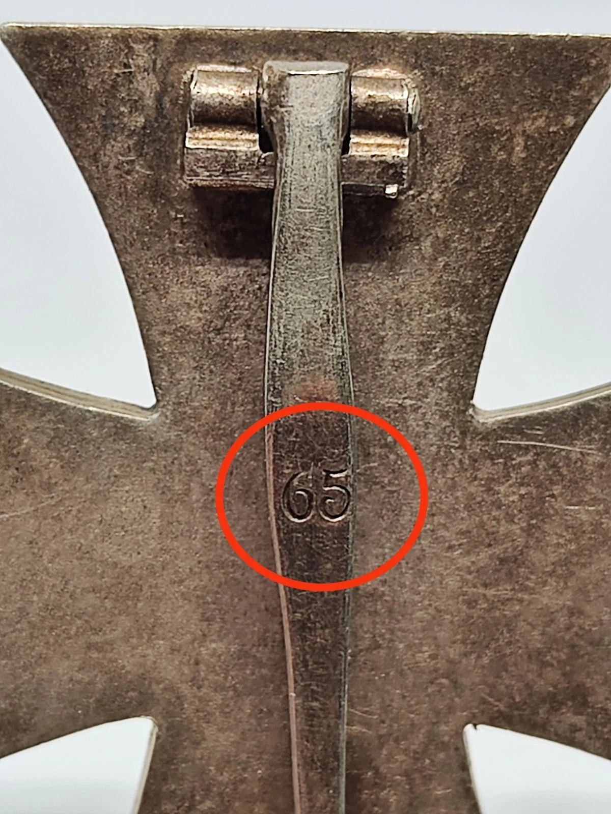 EISERNES KREUZ - 1. KLASSE 1939 - HERSTELLER 65 - MIT ETUI - ORDEN
