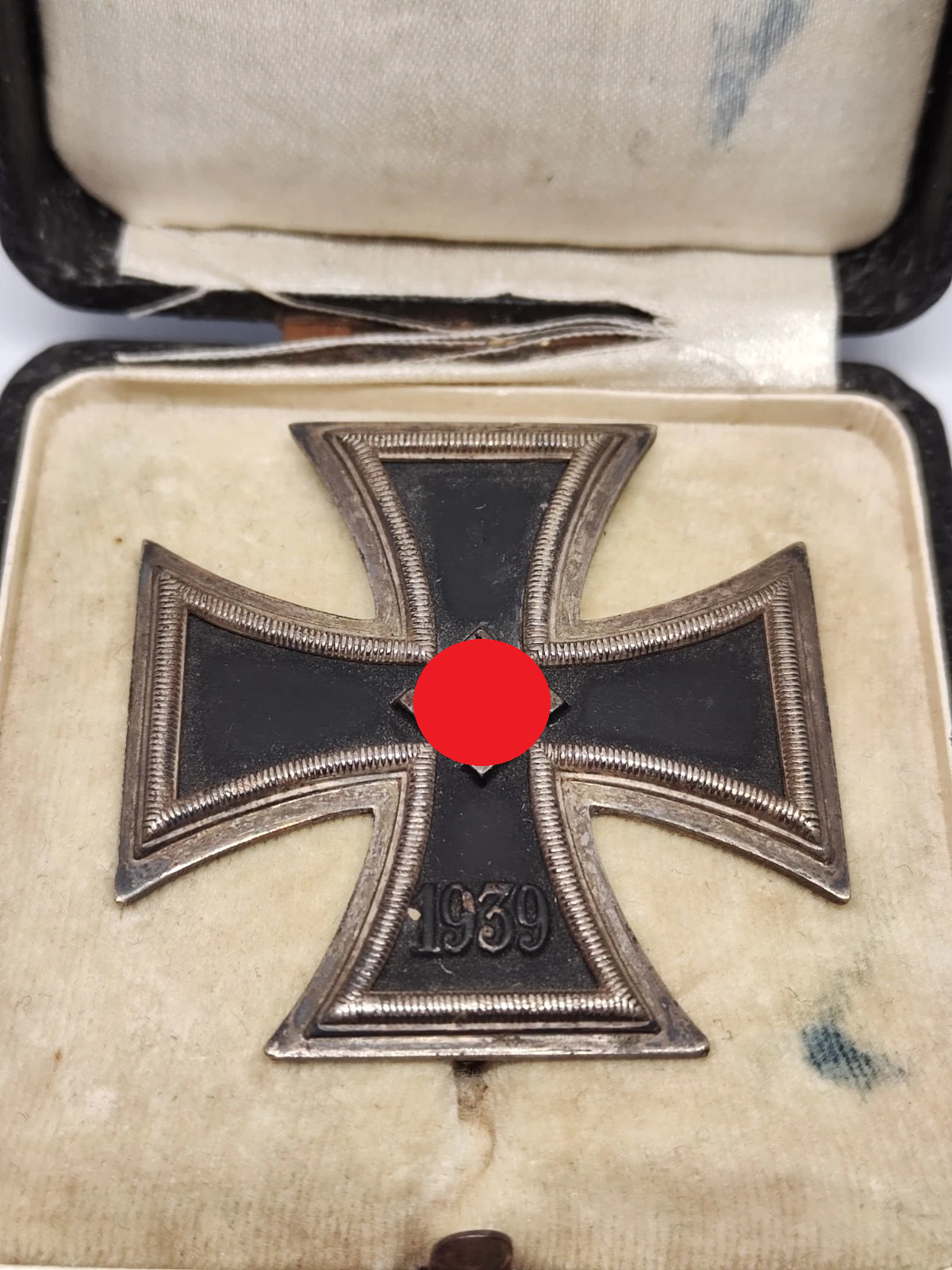 EISERNES KREUZ - 1. KLASSE 1939 - HERSTELLER 20 - MIT ETUI - ORDEN