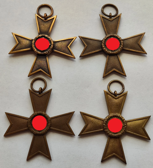 1 x KRIEGSVERDIENSTKREUZ 2. KLASSE OHNE SCHWERTER - MIT BANDABSCHNITT - ORDEN - 1939
