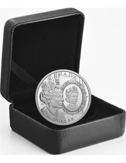 SILBERMÜNZE - QUEEN ELIZABETH II. 2022 - SELTEN