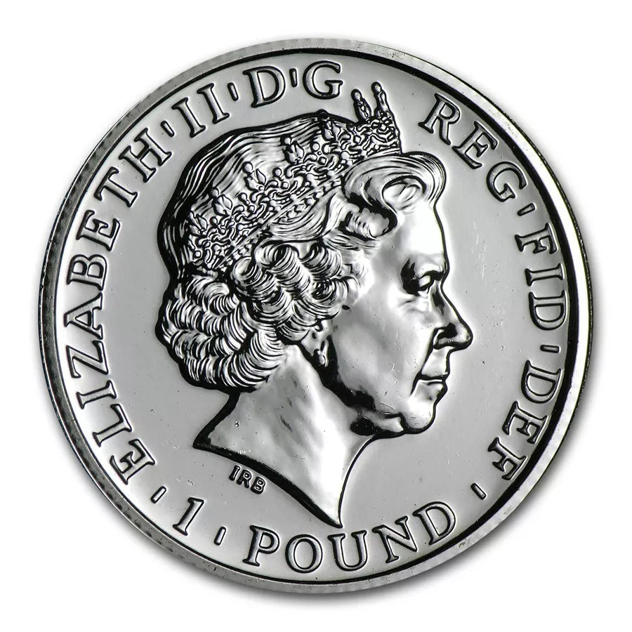 1/2 UNZE SILBER - BRITANNIA ENGLAND 2011 - SILBERMÜNZE - SELTEN