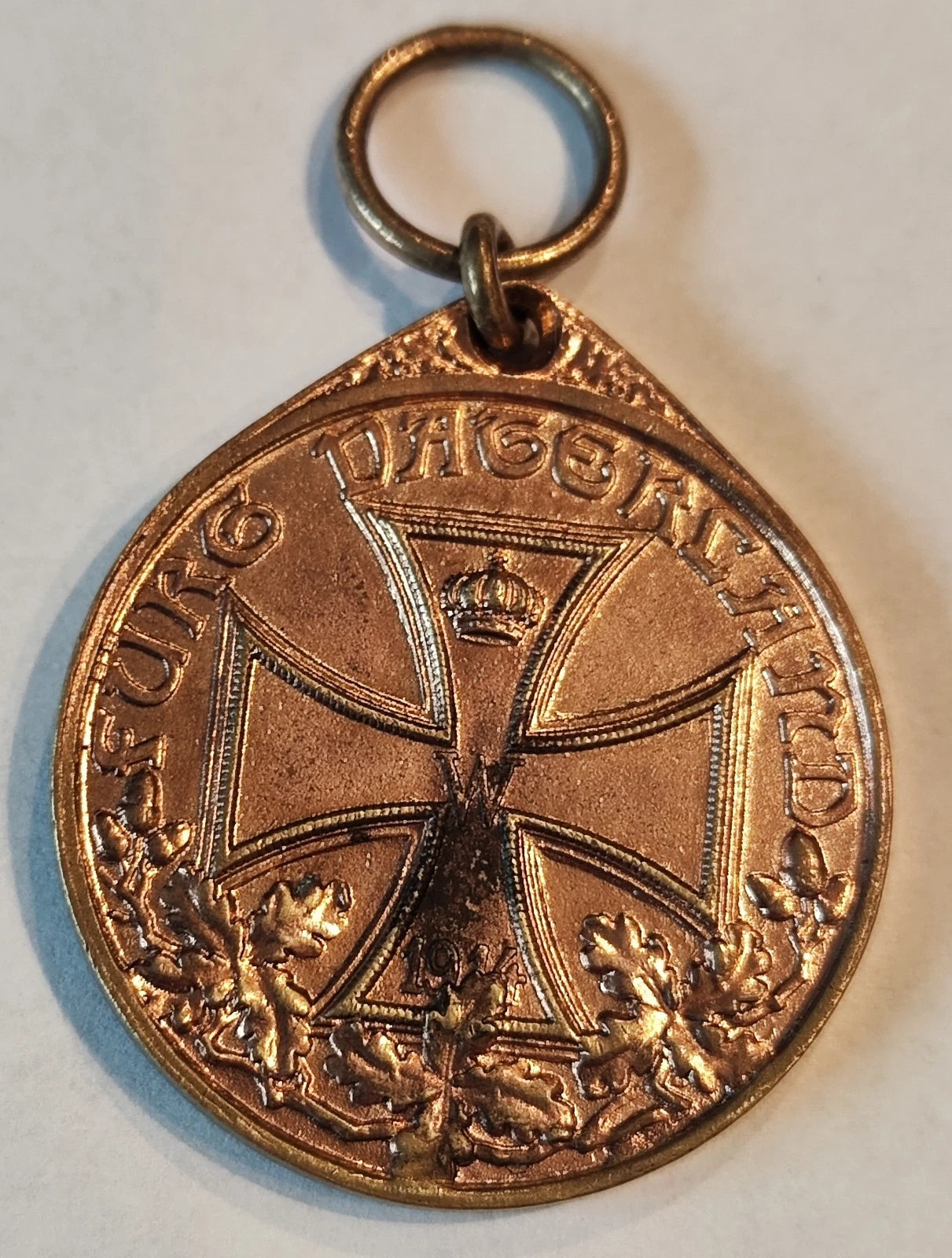 DEUTSCHE EHRENDENKMÜNZE DES ERSTEN WELTKRIEGES 1914 - ORDEN