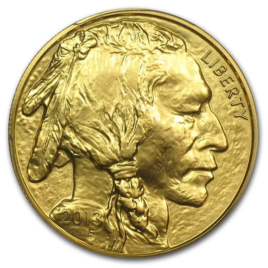 1 UNZE 999 GOLD - USA BUFFALO / INDIAN HEAD 2013 - GOLDMÜNZE