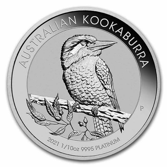 1/10 UNZE PLATIN - KOOKABURRA / AUSTRALIEN 2021 - MÜNZE