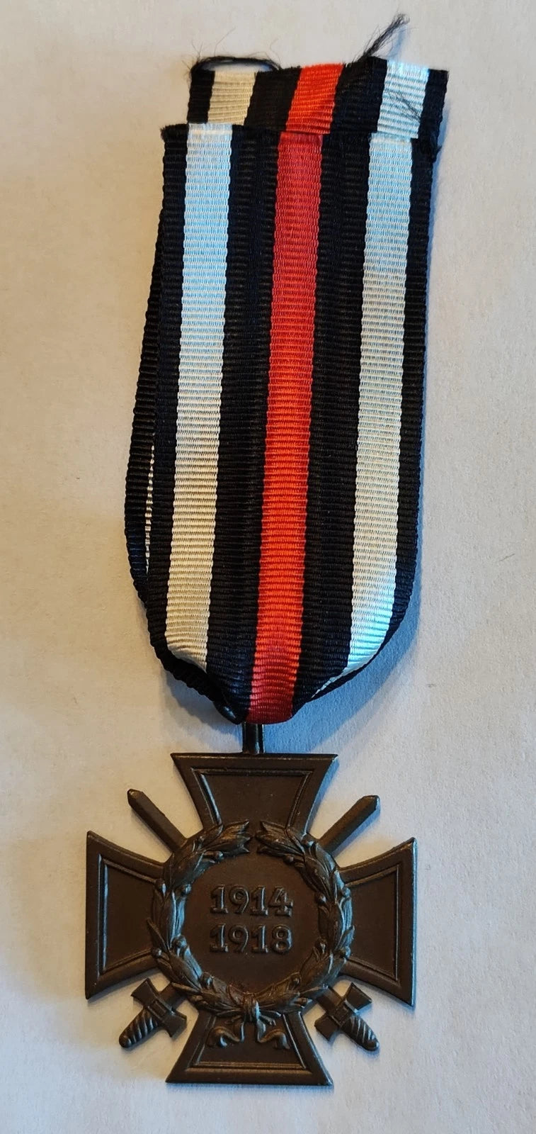 1 x FRONTKÄMPFERKREUZ 1914/1918 - AM BAND - ORDEN