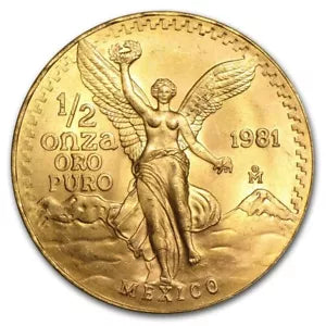 1/2 UNZE 999 GOLD - LIBERTAD / MEXIKO 1981 - GOLDMÜNZE