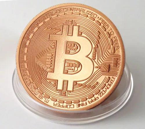 1 UNZE 999 KUPFER - BITCOIN 2012 - KUPFERBARREN