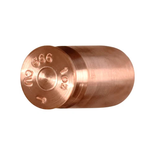 1 UNZE 999 KUPFER - PATRONE / KALIBER 45 - KUPFERBARREN