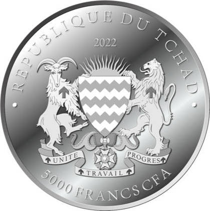 1 UNZE 999 SILBER - BITCOIN 2022 - SILBERMÜNZE