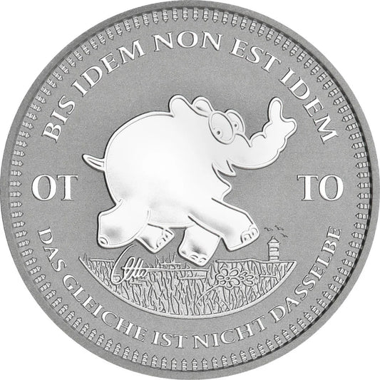 1 UNZE 999 SILBER - OTTIFANT / VON OTTO - SILBERMÜNZE