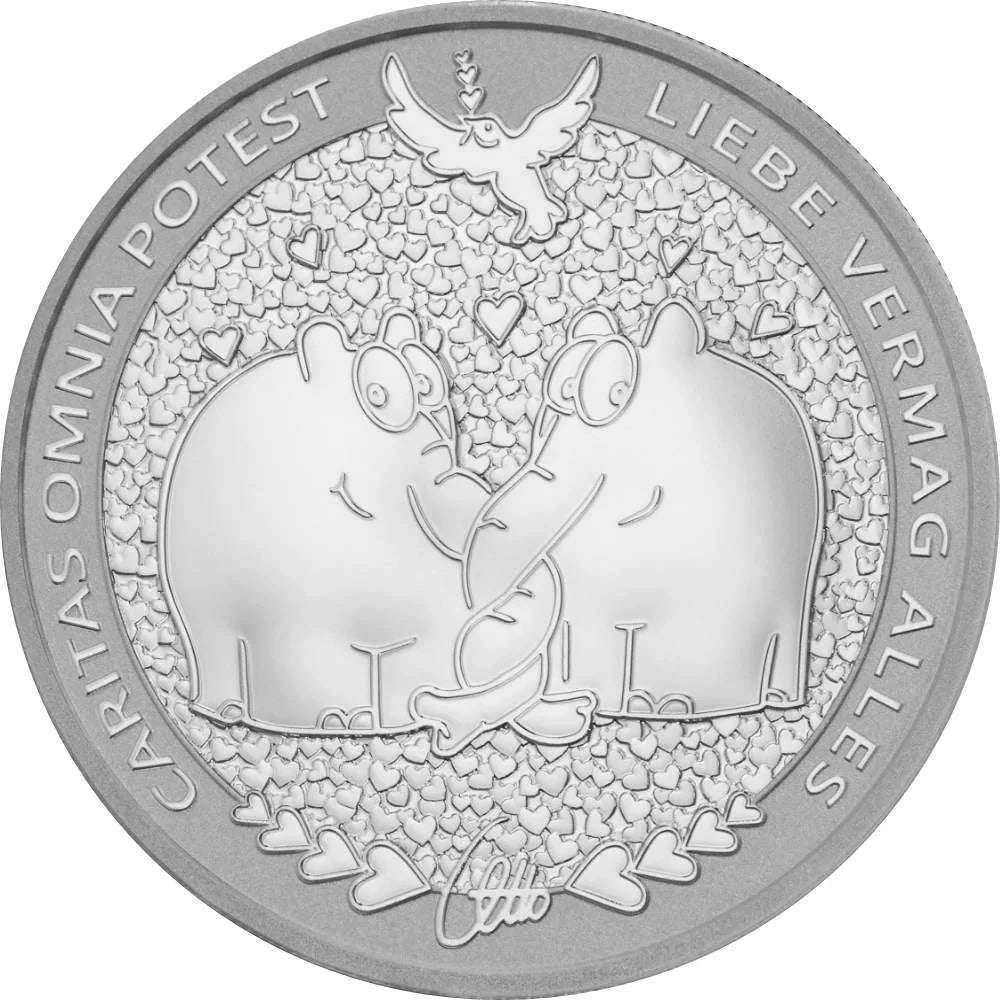 1 UNZE 999 SILBER - OTTIFANT / VON OTTO - SILBERMÜNZE